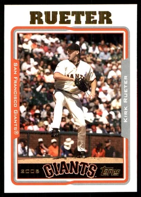 Kirk Rueter 2005 Topps #591 Giants MLB LEER ENVÍO GRATUITO AutographDen Foto 1 de 2