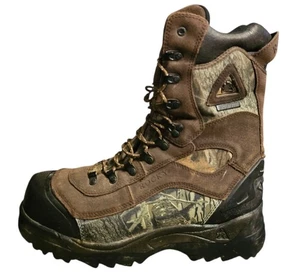 Rocky Thinsulate Ultra 1000 Gram #7466 Camo Boots Men 12M Gorpcore Leather Upper - Picture 1 of 13
