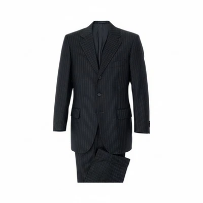 51L2 Cesare Attolini Cesar Trini Traje Individual Configuración Rayas Taiyu Corbata Usado AYAN-0 Foto 1 de 4