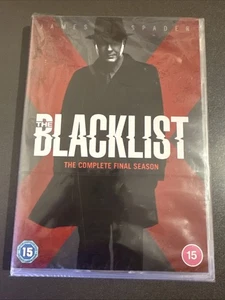 THE BLACKLIST- THE COMPLETE FINAL SEASON- REGION 2 DVD- NEW/SEALED - Picture 1 of 2