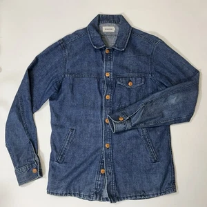 CAMISA/CHAQUETA TAYLOR STITCH ÍNDIGO CÁÑAMO ALGODÓN ORGÁNICO DENIM WESTPORT Hombre’s 40 M - Imagen 1 de 24