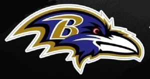 Window Bumper Sticker NFL Football Baltimore Ravens NEW - Picture 1 of 1
