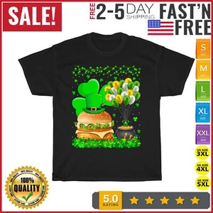 Burger And Fries Love Vintage T Shirt Men Fashion 2023 Women T Shirt Short NEW - Picture 1 of 9