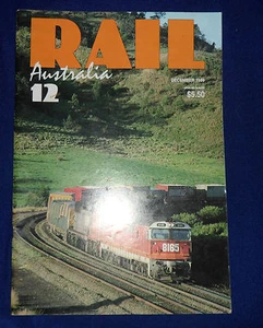 RAIL AUSTRALIA MAGAZINE - ISSUE No.12 - DEC 1989 -  - Picture 1 of 1