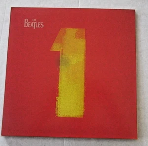 THE BEATLES - 1 ONE - 2 Vinyl - EU Poster Prints etc Near Mint - Picture 1 of 7