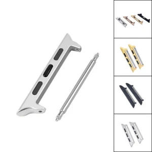 1 Pair Watch Strap Band Adapter Connection Connector For Apple Watch iWatch Tool - Picture 1 of 11