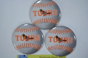 3 Vintage Oriole Park At Camden Yards Tour Pin, 2.25" Dia, Ballpark Baseball O's - Picture 1 of 2