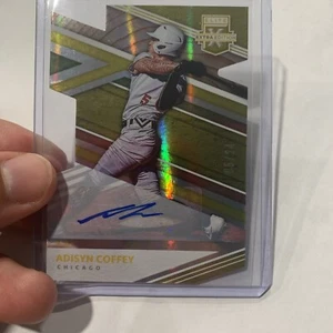 2020 Elite Extra Edition  Signatures Auto #110 Adisyn Coffey 5/24 die cut - Picture 1 of 3