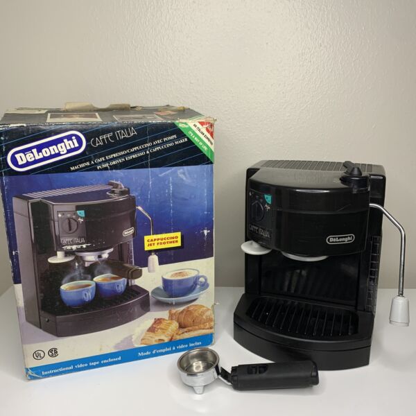 BRIEL Lido Black Pump Driven Espresso Cappuccino Machine Model ES-15 FOR PARTS Photo Related