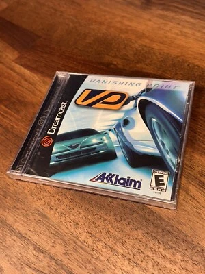 Vanishing Point Racing Game for Sega Dreamcast, 2000,Y-FOLD SEALED  - Image 1 of 4