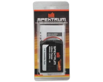 Spektrum 4000mah 2S Lipo Transmitter TX Battery DX7S DX8 DX 8 DX 7S SPMB4000LPTX - Image 1 of 4