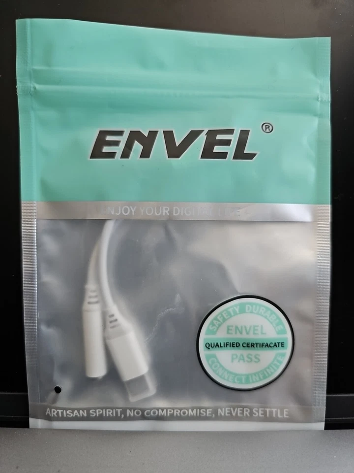 Cable conector adaptador de auriculares auxiliar USB tipo C a 3,5 mm universal para Android blanco Foto 1 de 1