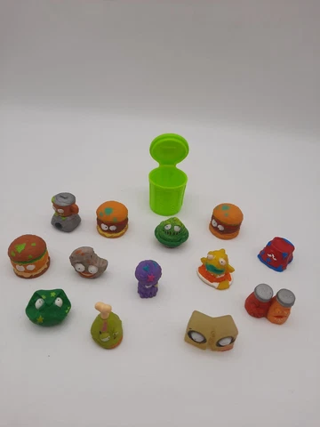 The Trash Pack 13 Mini Figure Figurine Lot With Garbage Can Moose Toys Cover