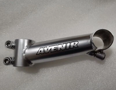 NOS 90'S VINTAGE AVENIR STEM 4130 CR-MO  1 1/8" 28.6MM LENGTH 115MM CLAMP 25.4MM - Image 1 of 4