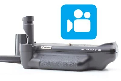 🎦👀✨Casi COMO NUEVO✨ Paquete de baterías/agarre Canon BP-300 para Elan 7/7E/7N/7NE JAPÓN Foto 1 de 4