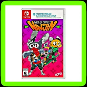 🥕 Ninjin Clash of Carrots Nintendo Switch (2020) 🆕 BRAND NEW ✅ SEALED 🐰 MODUS - Picture 1 of 8