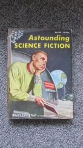 ASTOUNDING MAGAZINE 1957/05 GARRETT CORREY MCGUIRE RANDALL ASIMOV FAIR - Picture 1 of 1