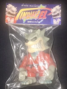 PINWHEEL 2003 Gargamel Japan Sofubi Vinyl Toy Sofuvi Rat Fink SF2 Ken VHTF RARE - Picture 1 of 5