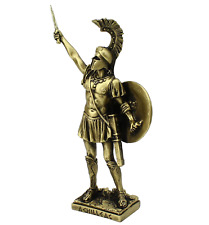 Achilles Statue Trojan War Hero Greek Handmade Marble Bronzed Sculpture