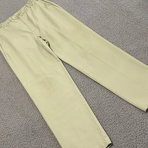 Vintage Dickies Pants Boys 14 Tall Beige Tan Classic Pleated Khaki Trouser - Picture 1 of 14