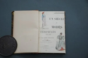 Modes toilettes Un siècle de modes féminines 1794- 1894 400 plches couleurs 1894 - Picture 1 of 10