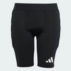 Adidas Orginals Kids Squadra 25 Padded Goalkeeper Shorts, Size Large, Black/Whit - Picture 1 of 3