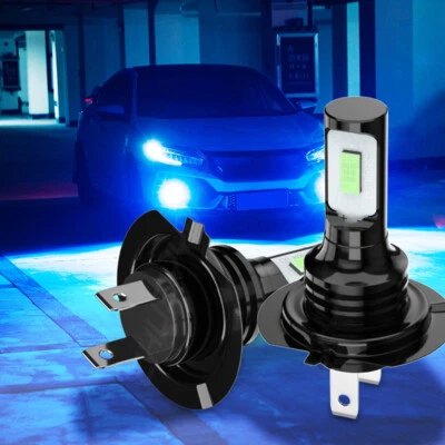 8000K Blue LED Headlight Kit For Mercedes-Benz C250 C300 C350 Hi&Low Beam Bulbs - Image 1 of 4