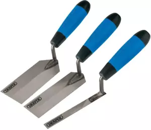 Edging Trowel Set 3pc Draper 81263 Soft Grip - Picture 1 of 2