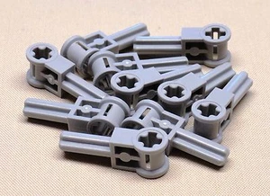 NUEVO x10 Lego Technic mango inversor de poste con eje gris - Imagen 1 de 1