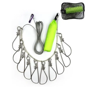 Profitez d'une expérience de pêche sécurisée avec boucle de verrouillage leurre de poisson ceinture - Photo 1/23