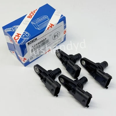 Sensor de posición del árbol de levas 4 piezas para Chevy GMC Buick Pontiac Cadillac CTS 12590907 Foto 1 de 4