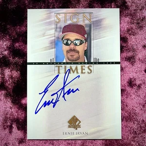 Ernie Irvan 2000 SP Sign Times Autograph MINT NASCAR Auto Racing HOF UD Legends - Picture 1 of 2