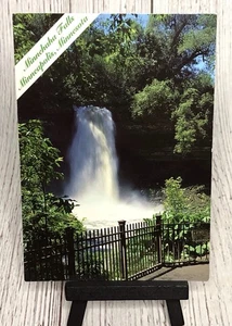 Minnehaha Falls Minneapolis Minnesota MN Postkarte - Bild 1 von 4