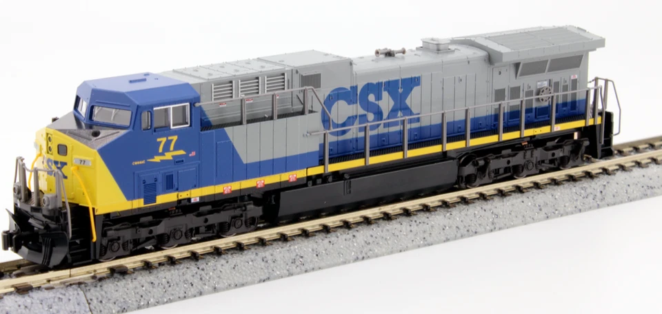 KATO 1767044 N SCALE CSX AC4400CW #111 DC, DCC READY 176-7044 LOCOMOTIVE - Image 1 of 1