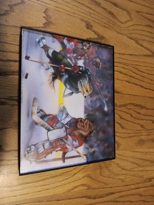 Perros Dan McManis jugando hockey 8"x10" impresión #1004 en marco de fotos Foto 1 de 4