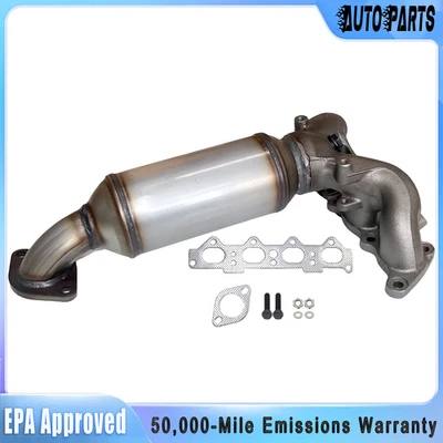 Catalytic Converters for 2004-2012 Hyundai Elantra Kia Spectra 2.0L Bent Outlet - Image 1 of 4