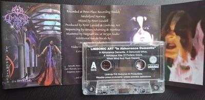 Limbonic Art ‎– In Abhorrence Dementia 1997 MC Cassette Polish Press - Image 1 of 2