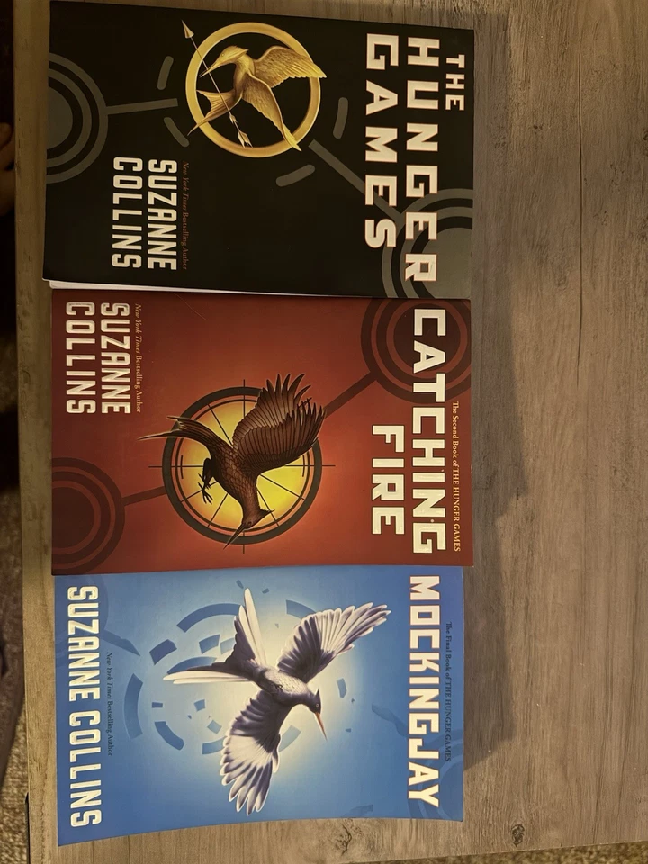 Hunger Games Trilogy by Suzanne Collins Book Set - Lot Of 3 - Image 1 of 2