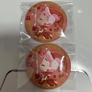 Ojamajo Doremi Embroidered Can Badge Spring Kake Pop - Picture 1 of 1