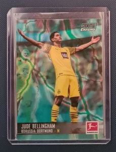 2021-22 Topps Stadium Club Chrome Jude Bellingham Aqua/Green Charge /175 - Bild 1 von 2