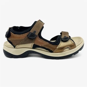 ECCO Offroad Cashmere Brown Womens Sandal Strappy - Picture 1 of 6