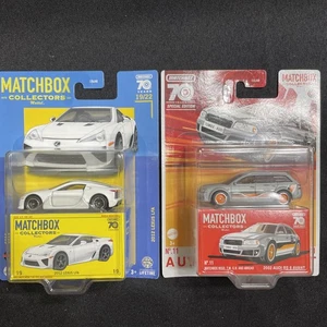 Matchbox Collectors 70th Lot - Lexus LFA & Audi RS6 Avant Premium 2023 MOC - Bild 1 von 9