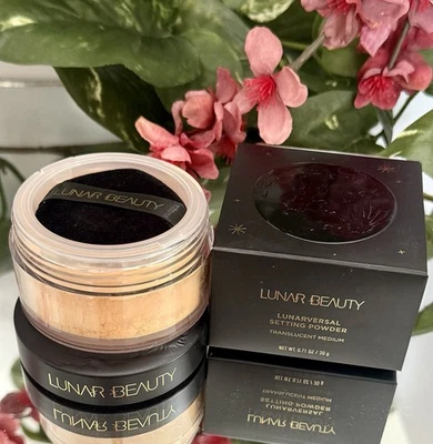 Lunar Beauty Lunarversal Setting Powder - Translucent Medium - Full Authentic - Image 1 of 4