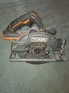 **FOR PARTS OR REPAIR* Ridgid R8653 18V 7-1/4" Brushless Circular Saw. Tool Only - Picture 1 of 6