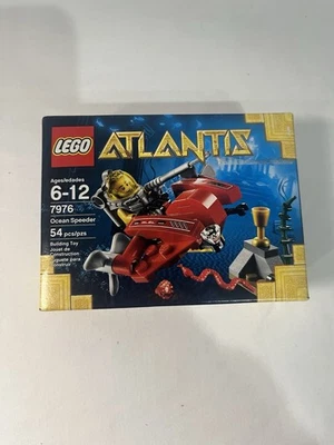 乐高 7976 亚特兰蒂斯海洋加速潜水员 54 件全新已停产套装 2011 年 — 第 1/4 张图片