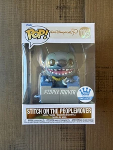 Funko Pop! Disney World 50th Shop Exclusive - Stitch On The Peoplemover #1165 - Picture 1 of 6