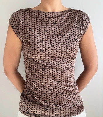 Top Fendi Vintage Marrón Talla 44 M Foto 1 de 4