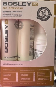 Bosley MD BosDefense Color Safe Starter Pack Kit w/Free Nail File - Picture 1 of 1