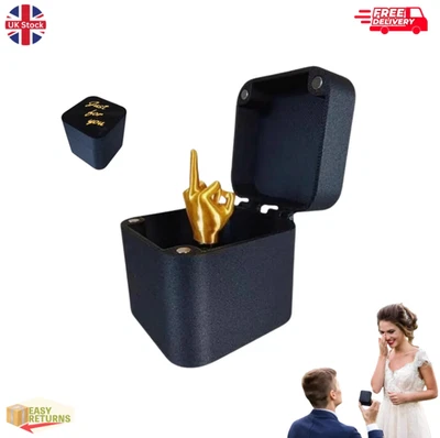 Middle Finger In A Box Funny Surprise Box Pop up Christmas Novelty Fun Gifts