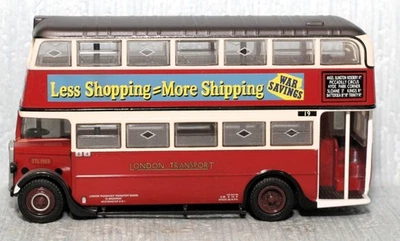 EXCLUSIVO AUTOBÚS PRIMERAS EDICIONES 99204 1:76 AEC STL D/DECK TRANSPORTE LONDRES EN CAJA Foto 1 de 4